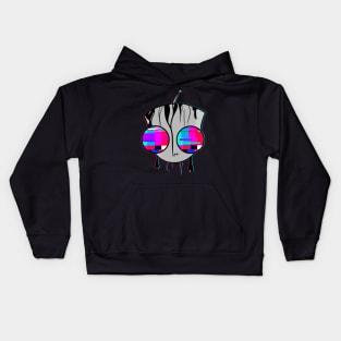 Glitched Gir Kids Hoodie